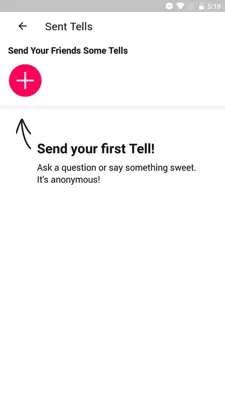 Tellonym android App screenshot 2