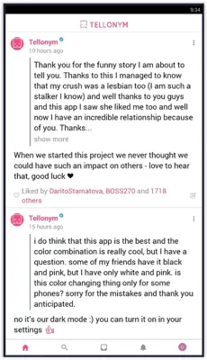 Tellonym android App screenshot 6